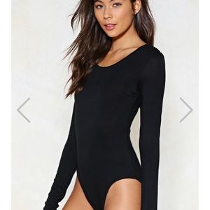 With My Crew Bodysuit black